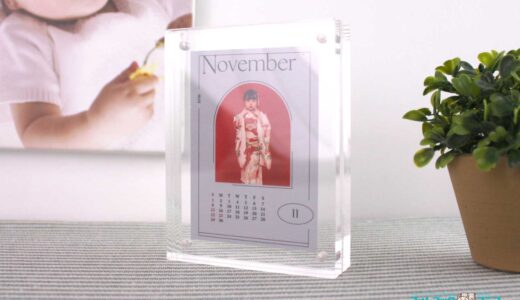 富士フイルムの「卓上カレンダー アクリルmini」を作りました！口コミ・レビュー