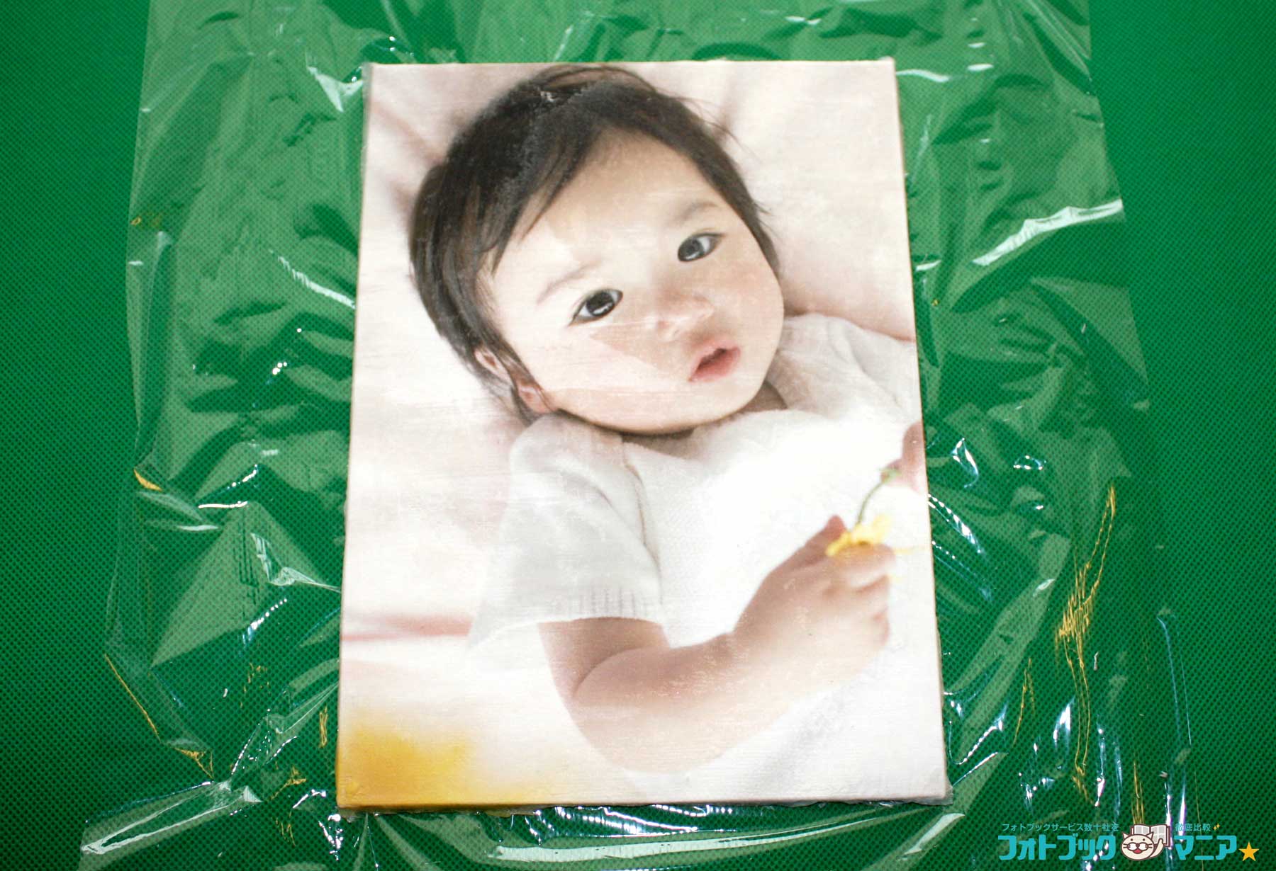 この段階で縁の余分な紙は大まかに切っておきました。縁は最後にもう一度綺麗にします。